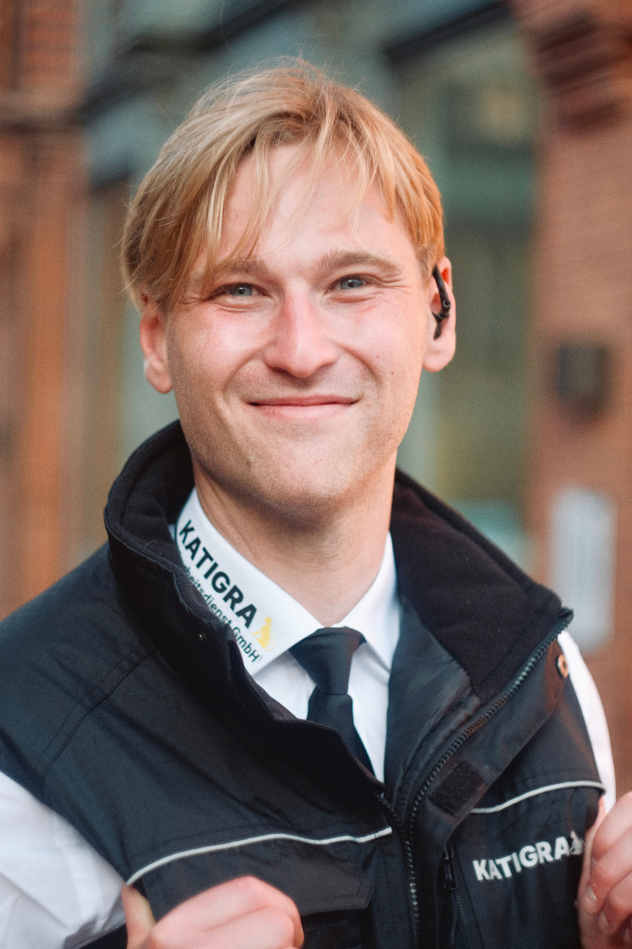 Kevin Knauer, Inhaber der Katigra Sicherheitsdienst GmbH